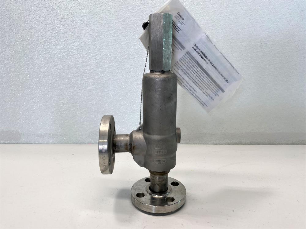 Anderson Greenwood Crosby 1" 150# CF8M Relief Valve,150 PSIG, 96111211A